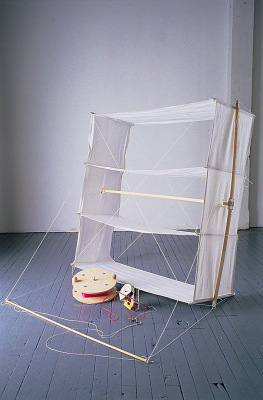 paul ramirez jonas, ladder kite, after joseph lecornu, 1994