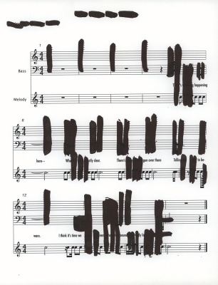 paul ramirez jonas, the missing note (for what it's worth), 2007