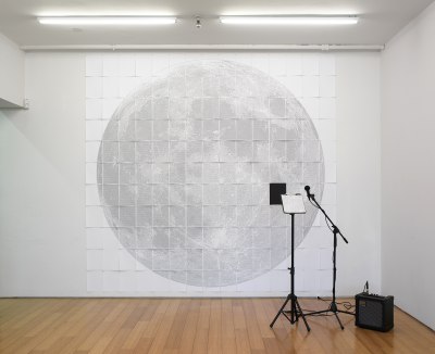 paul ramirez jonas, paper moon (i create as i speak), 2009