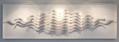 julio le parc, formes en contorsion , 1971