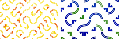 athos bulcão, painel de azulejos, 1995