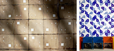 athos bulcão, painel de azulejos, 1965