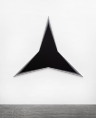 philippe decrauzat, Black Should Bleed to Edge (Black), 2012