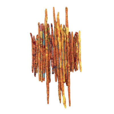 sheila hicks, talking sticks, 2017/2018