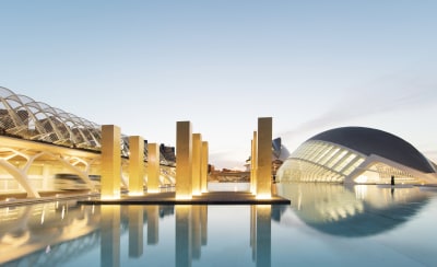 heinz mack, The Sky Over Nine Columns, CAC Valencia, 2016