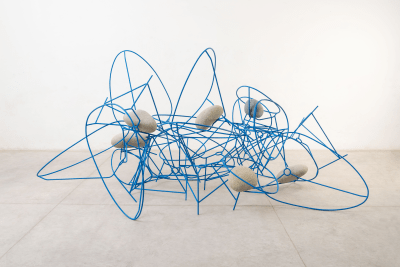 jose dávila, Acapulco chair stack, 2022