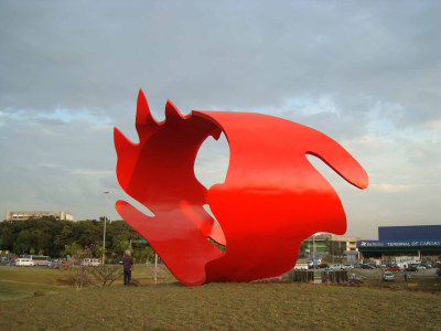 tomie ohtake, Aeroporto Internacional de Guarulhos, 2008