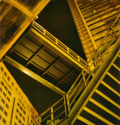 cássio vasconcellos, Viaduto Santa Ifigênia #1, da série Noturnos São Paulo, 2002