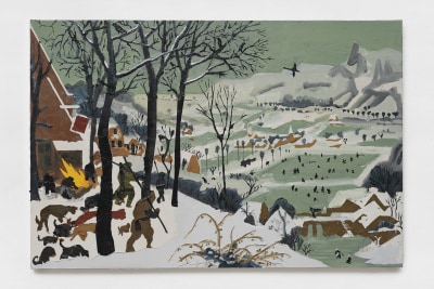 rodrigo andrade, Caçadores no inverno de Bruegel, 2019/2022