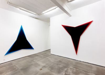 philippe decrauzat, Vista da exposição 'Circulation', Nara Roesler Rio de Janeiro, 2019