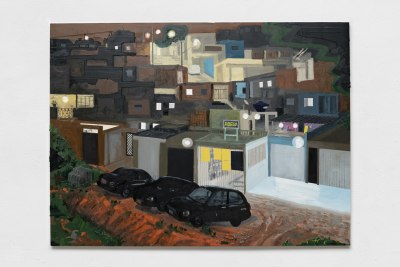 rodrigo andrade, Slums at night, 2022