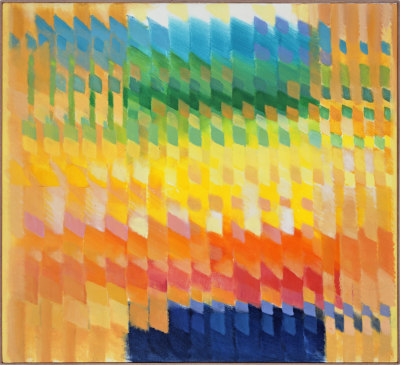 heinz mack, The Painter’s Garden (Chromatic Constellation), 2001