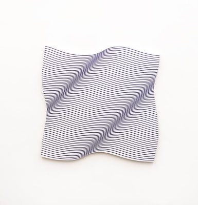 philippe decrauzat, Flag wave , 2019