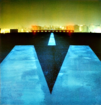 cássio vasconcellos, Aeroporto de Congonhas #3, da série Noturnos São Paulo, 2002