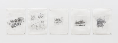 carlos bunga, Thoughts Aloud (Refugees) , 2017