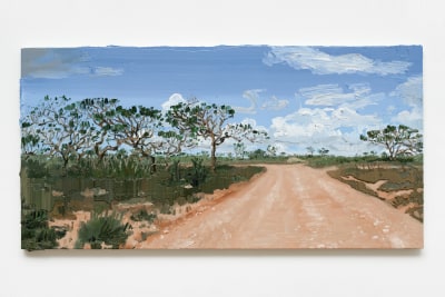 rodrigo andrade, Estrada de terra com sol a pino, 2013
