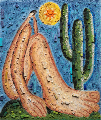 vik muniz, Metachrome: The Abaporu, after Tarsila, 2018