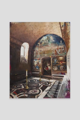 andré griffo, Jesus and his theocratic project for the 2000’s # 07 (Constantine's dream), 2024