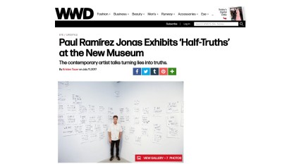 paul ramírez jonas exhibits ‘half-truths’ at the new museum