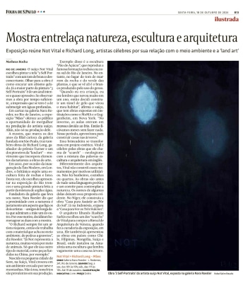 Mostra entrelaça natureza, escultura e arquitetura
