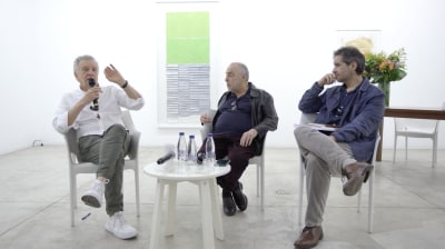 sérgio sister in conversation with tiago mesquita and sérgio miceli | nara roesler são paulo