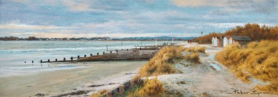 Peter Symonds , Beach huts, West Wittering