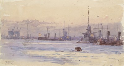 Alma Claude Burlton Cull , HMS Revenge and other vessels