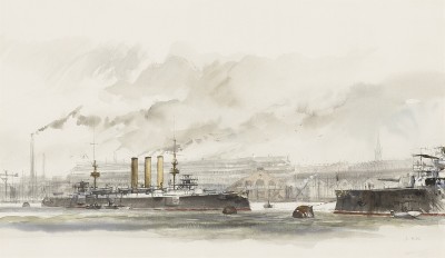 Ian Marshall , General O'Higgins, Elswick shipyard, Newcastle upon Tyne, 1898