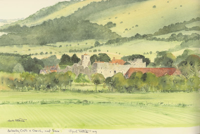 Gordon Rushmer , Amberly Castle from Bury
