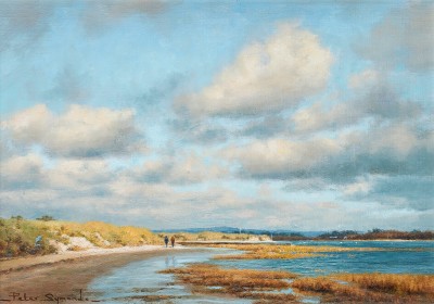 Peter Symonds , A walk to East Head from West Wittering