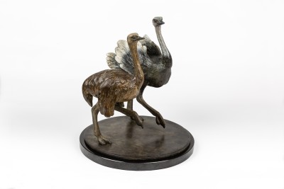 Camilla Le May , Ostrich pair
