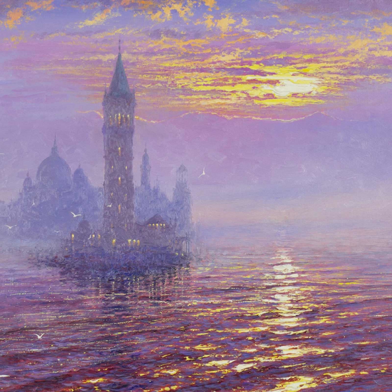 Sunshine Sparkle Through Morning Haze, Venice