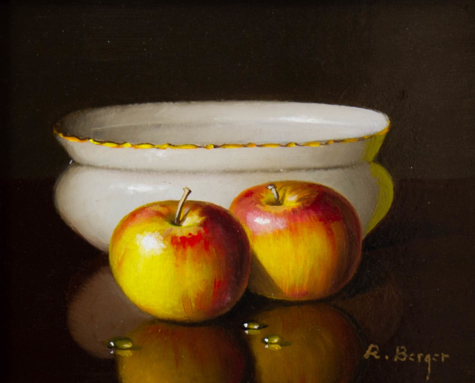 Apples with Bowl