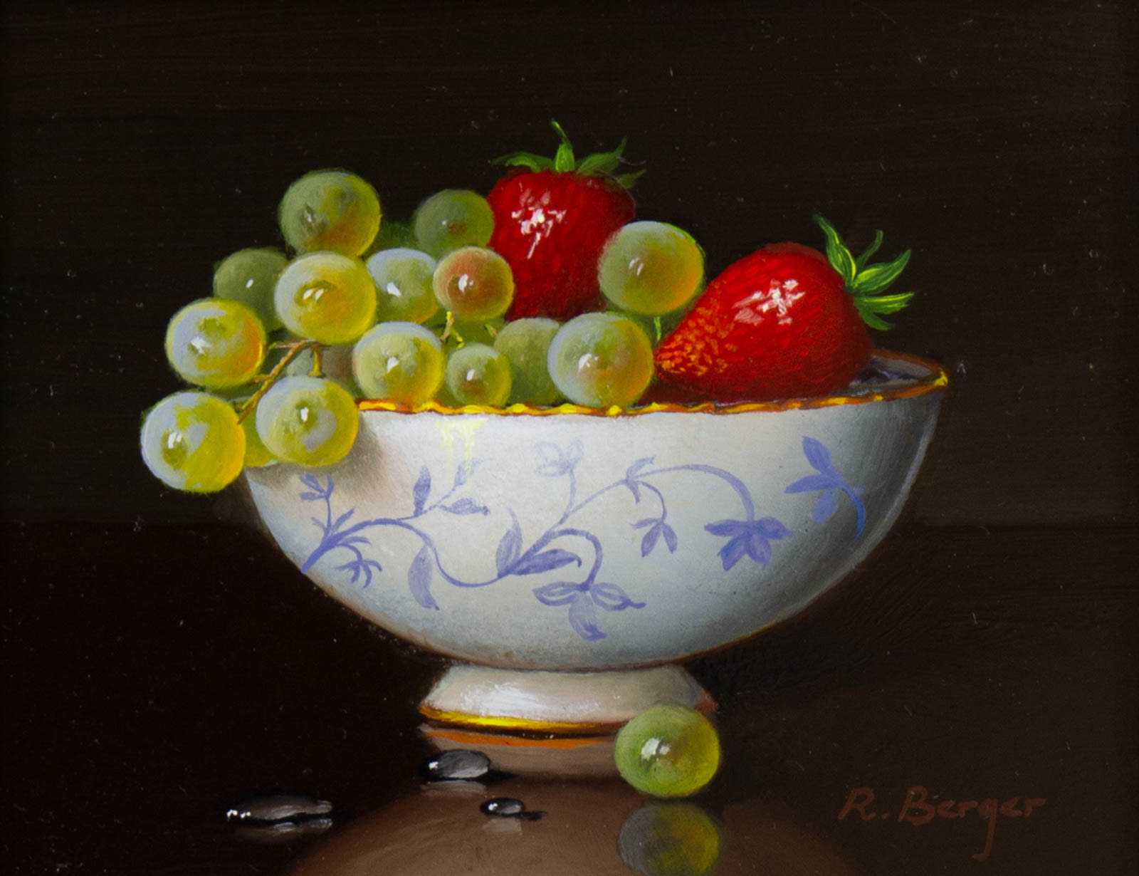 Strawberries And Grapes