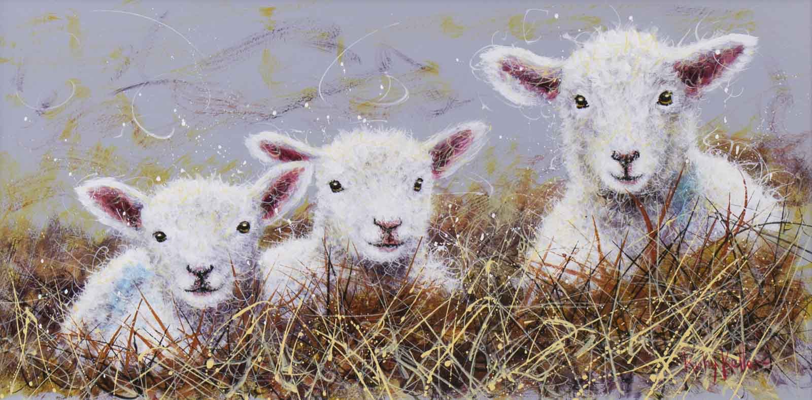 Trio of Lambs