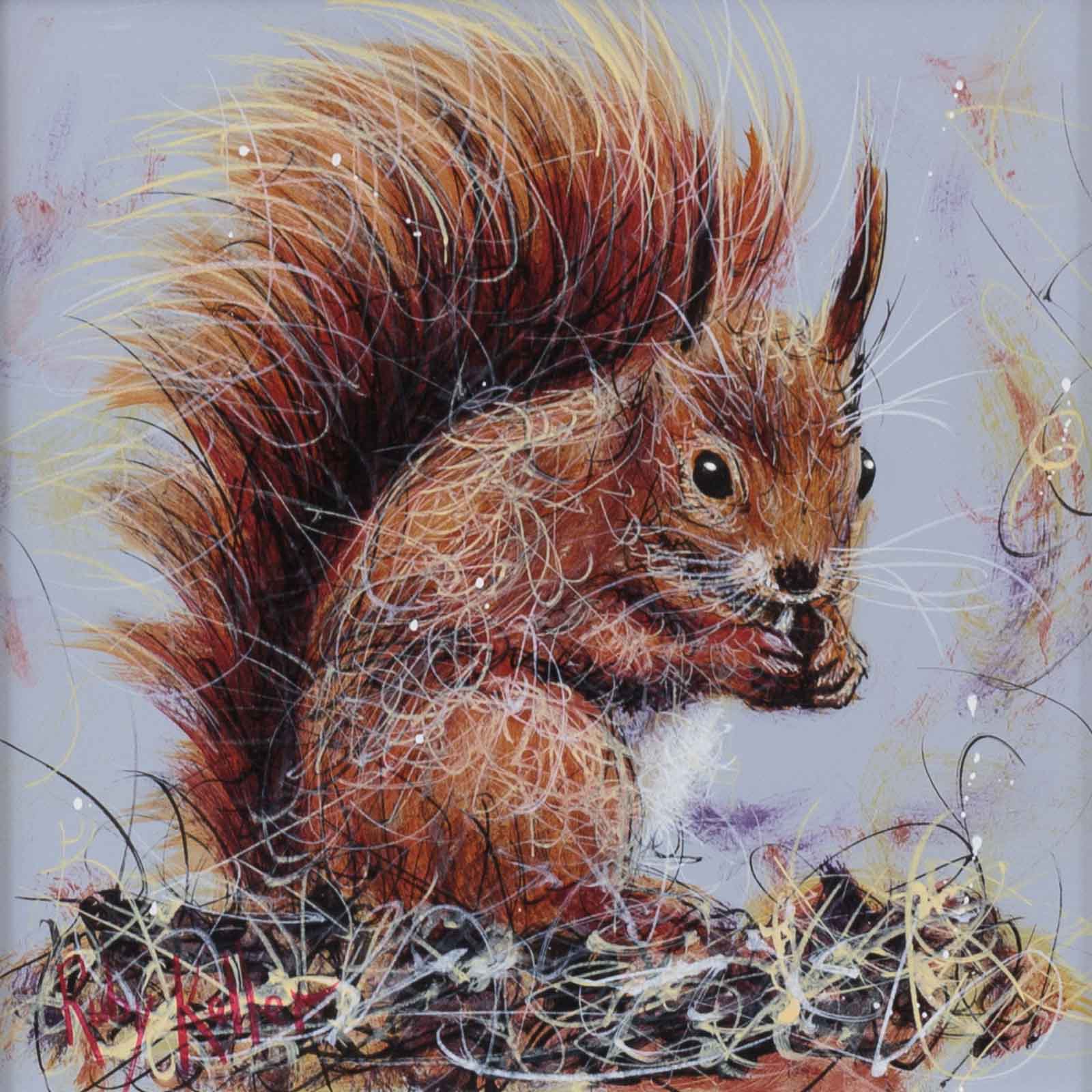 Rupert the Red Squirrel