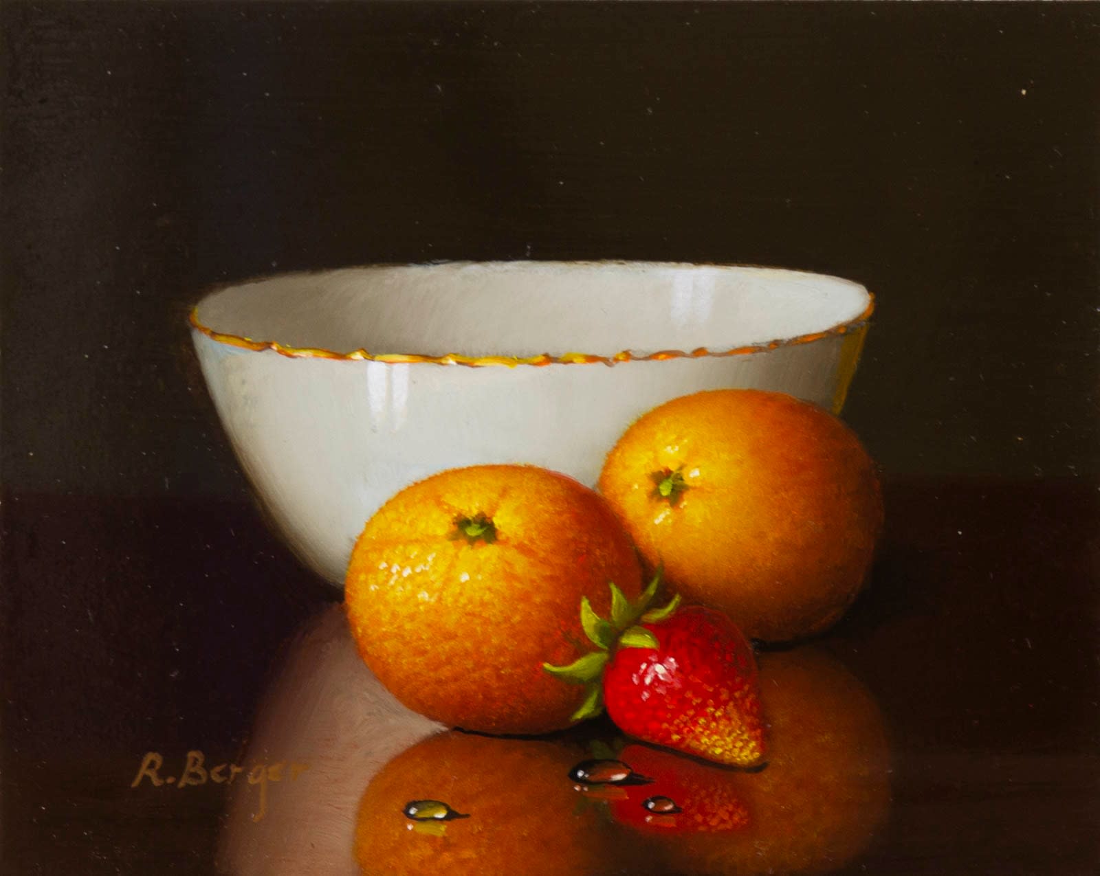 Oranges with Bowl