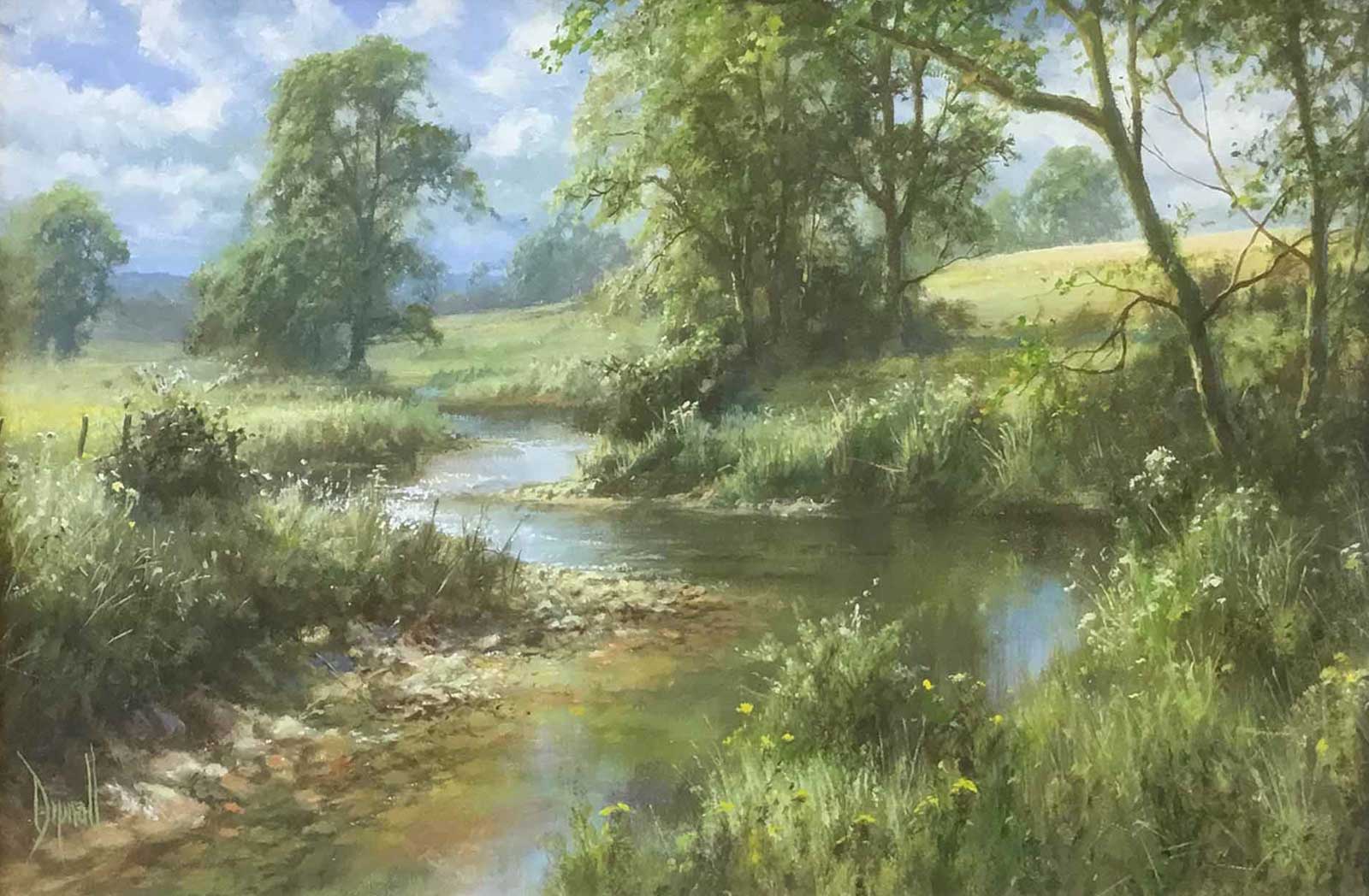 The Stream in Summer