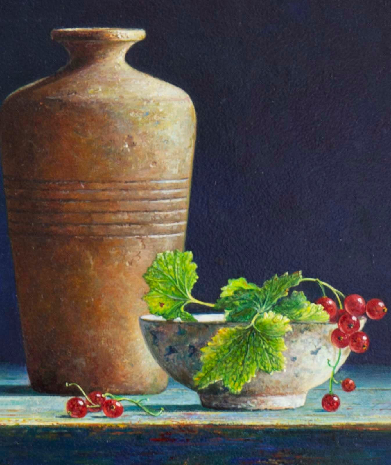 Terracotta Pot with Redcurrants