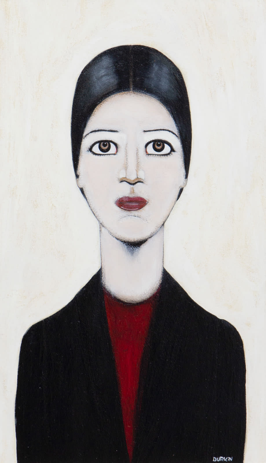 Portrait Of Ann After LS Lowry
