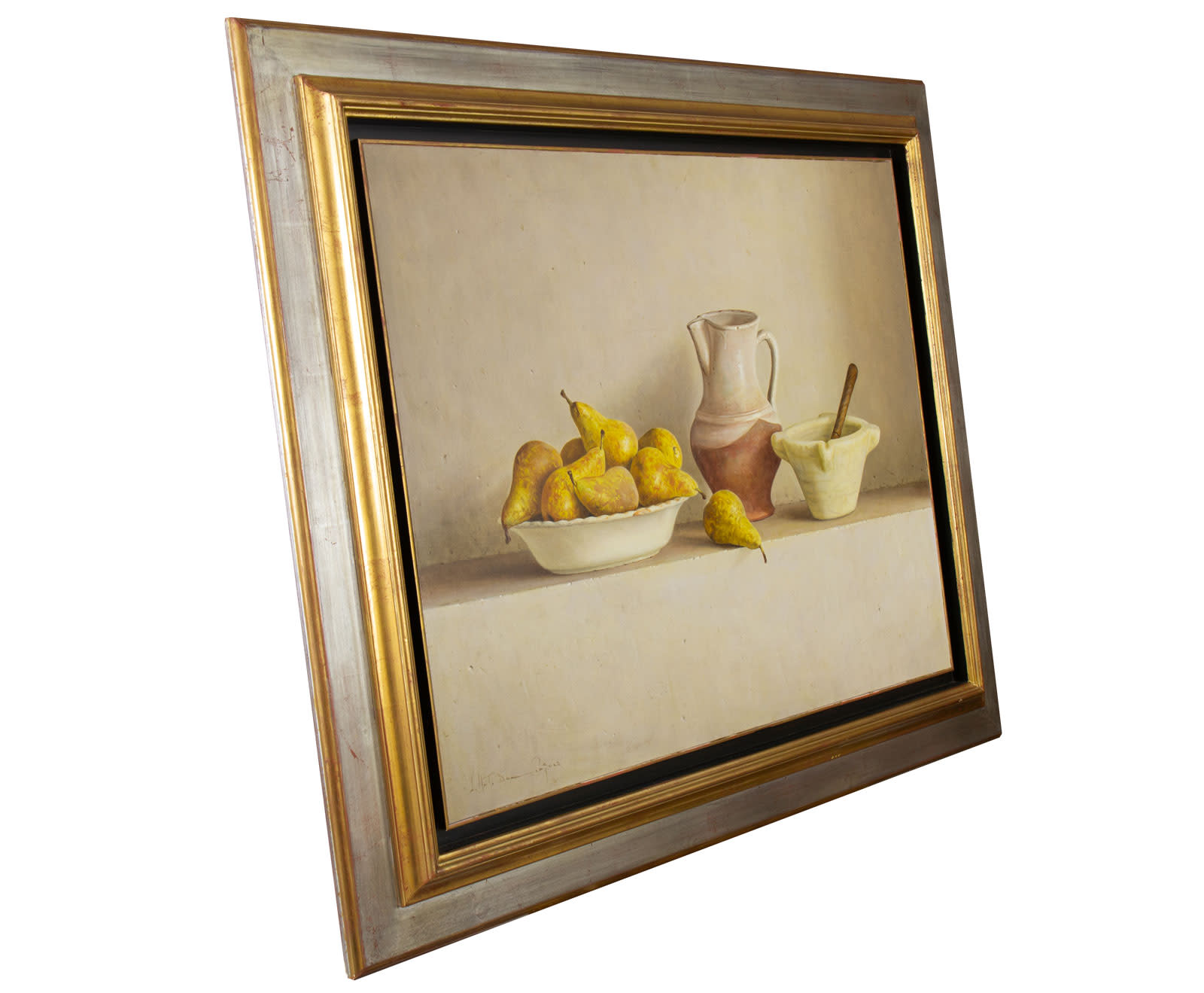 Porcelain, Pears and Stoneware