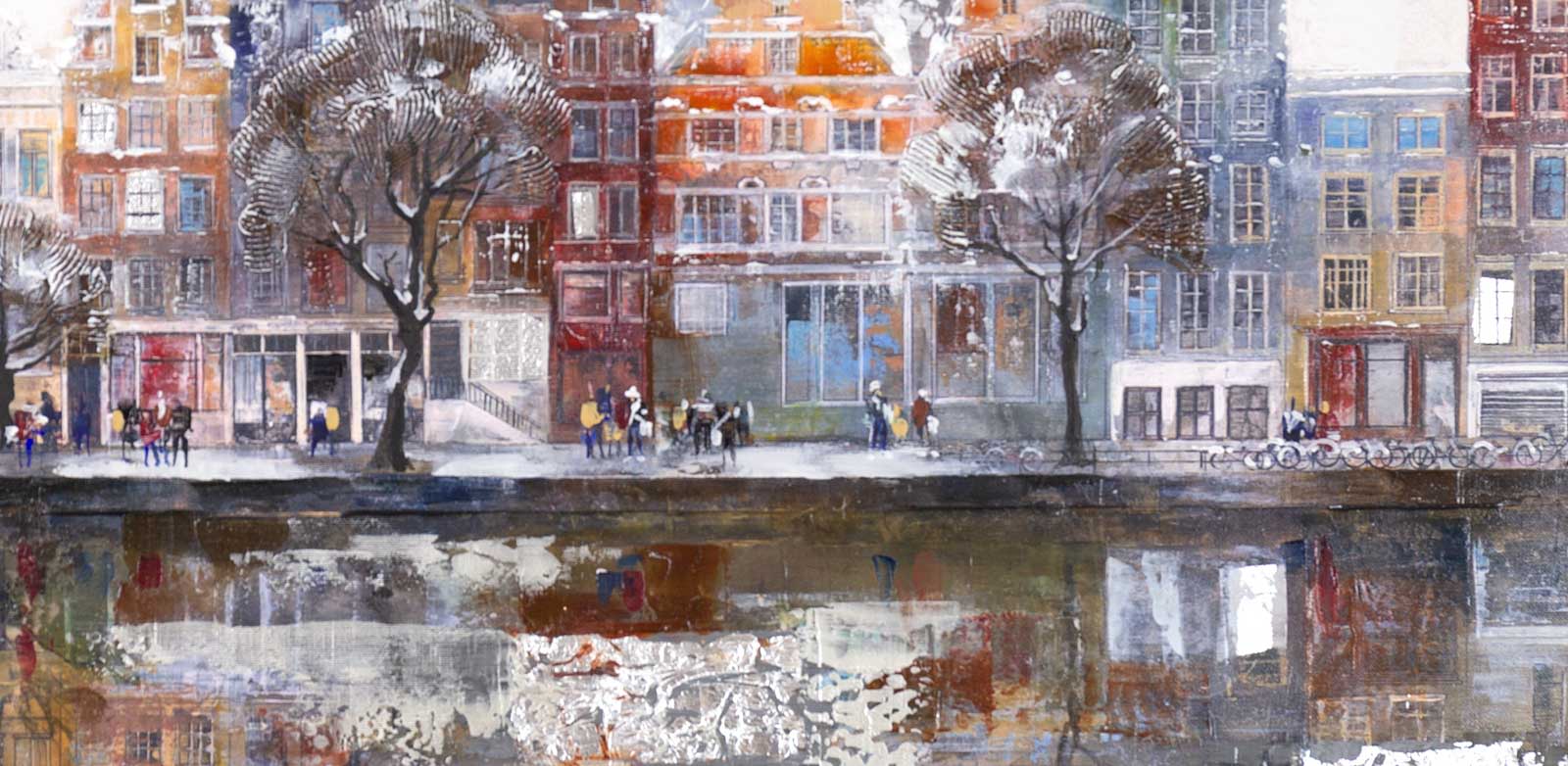 Winter Reflections, Amsterdam
