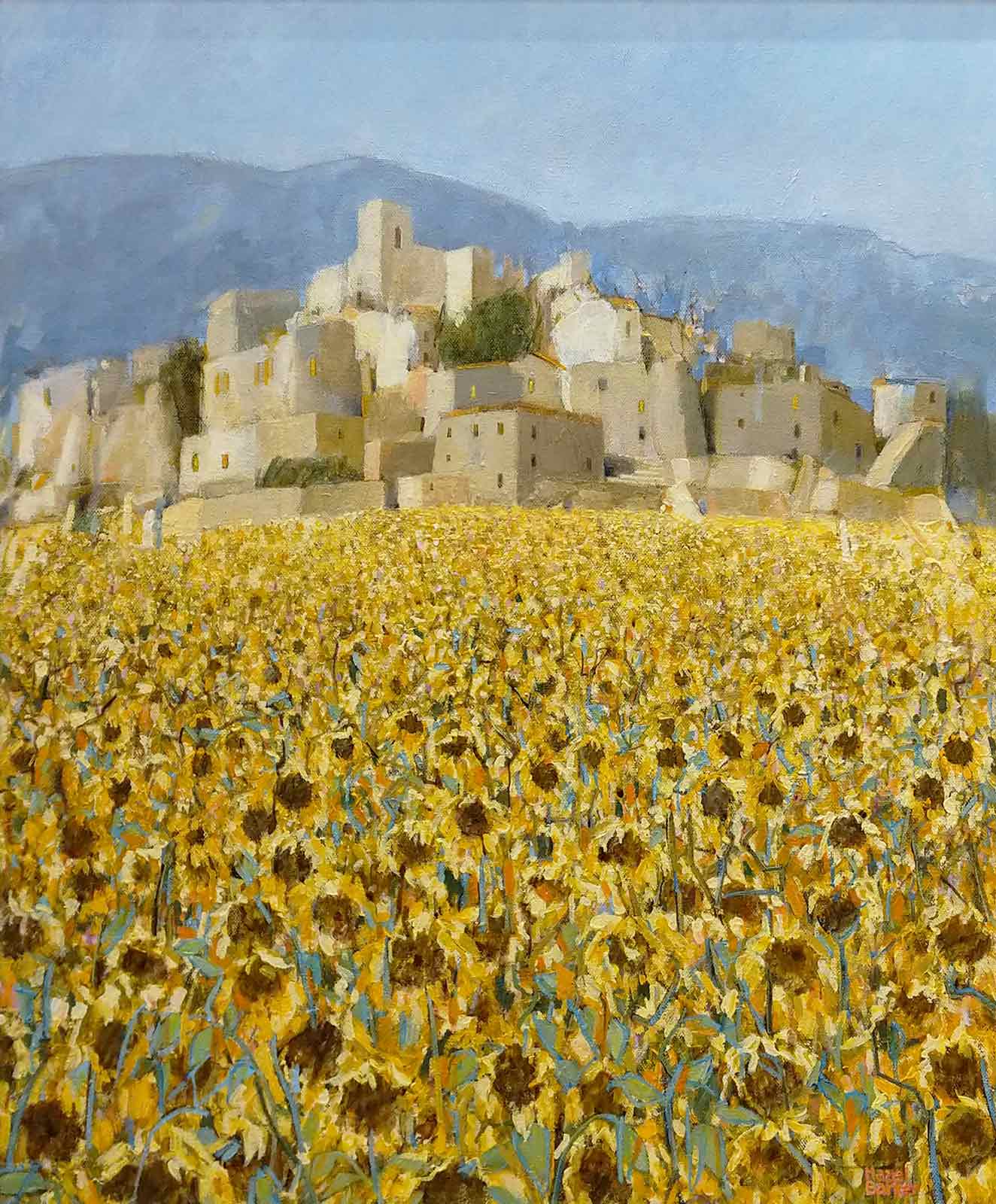 Late Sunflowers in September, Andalucia