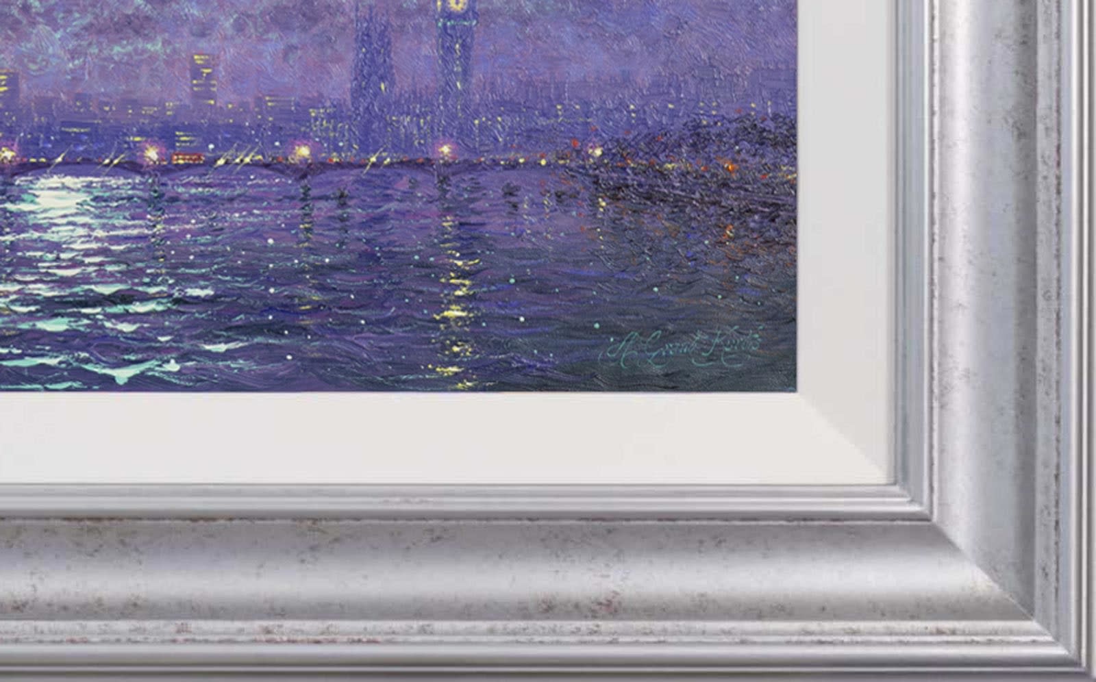 Moonlight Sparkle Across Thames