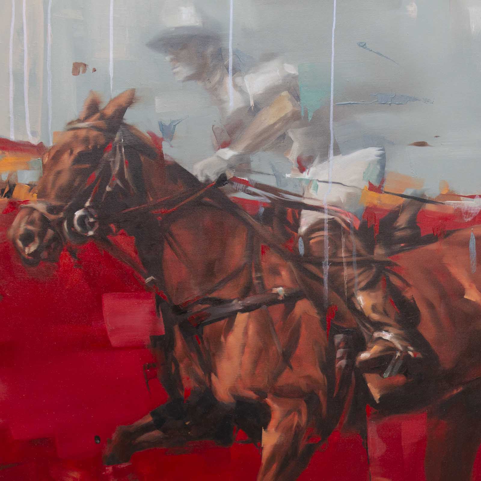 Graceful, Polo Player (Original)