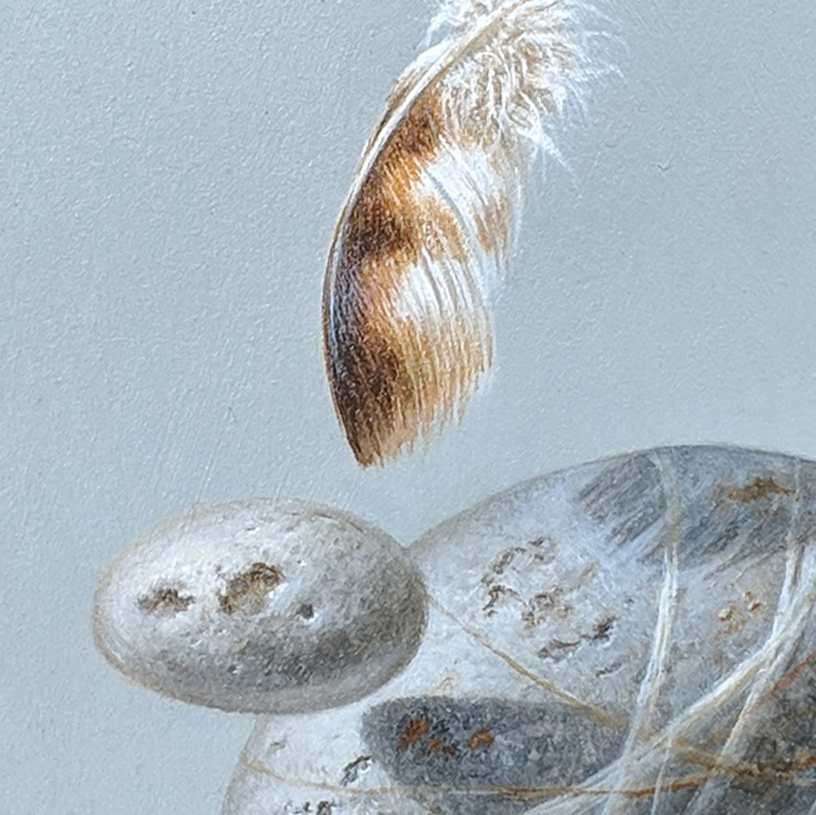 Three Pebbles And A Feather II