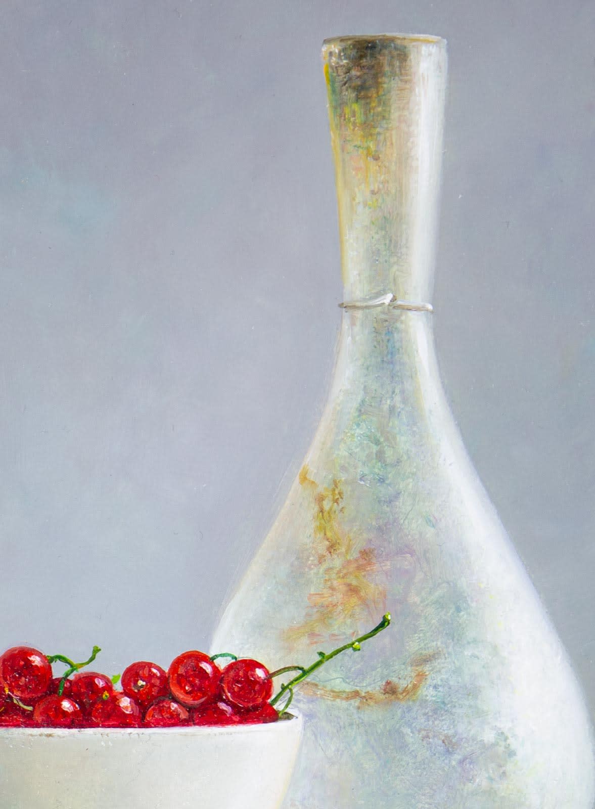 Redcurrants With Vase