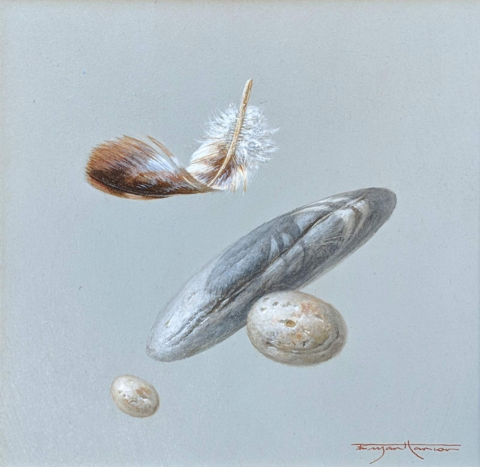 Three Pebbles And A Feather