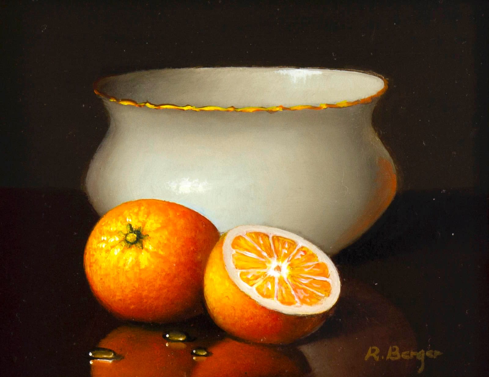 Oranges & Bowl