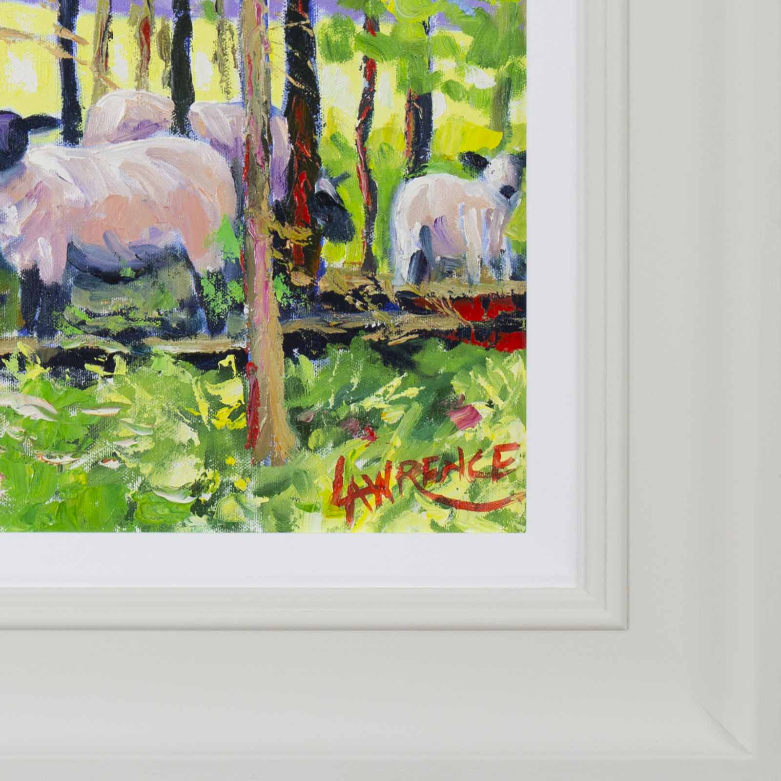 Sheep In The Glade
